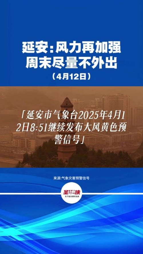 陕西省榆林市发布大风蓝色预警_2