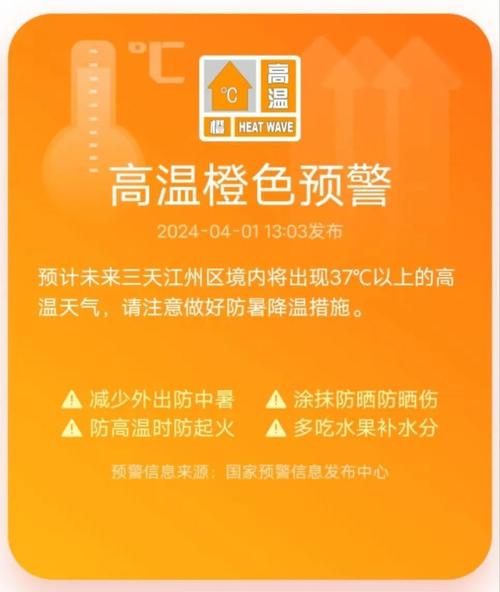 西安气象台继续发布高温橙色预警信号
