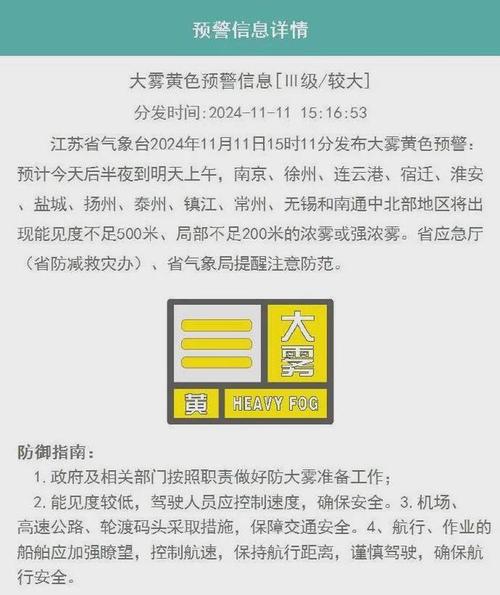 陕西省白水县发布大雾黄色预警_3