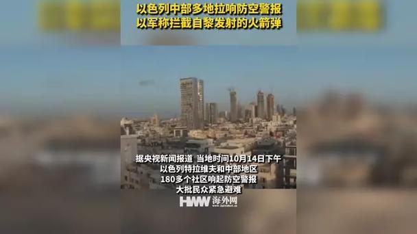 以色列北部地区再次响起防空警报_1