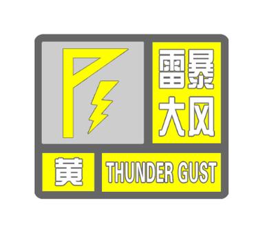 河北省兴隆县发布雷暴大风黄色预警_2