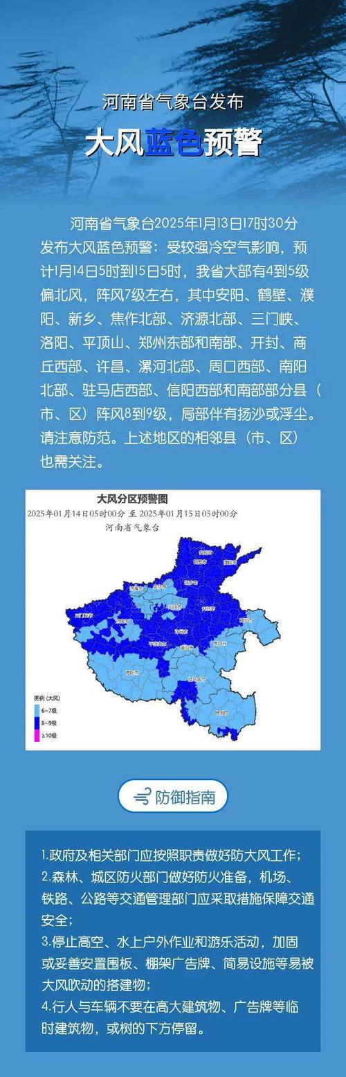 河北省顺平县发布大风蓝色预警_5