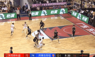 逆转!东莞女篮末节大爆发 “掀翻”内蒙古女篮
