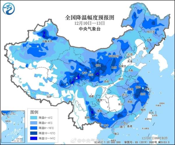 雨雪降温天气影响我国多地