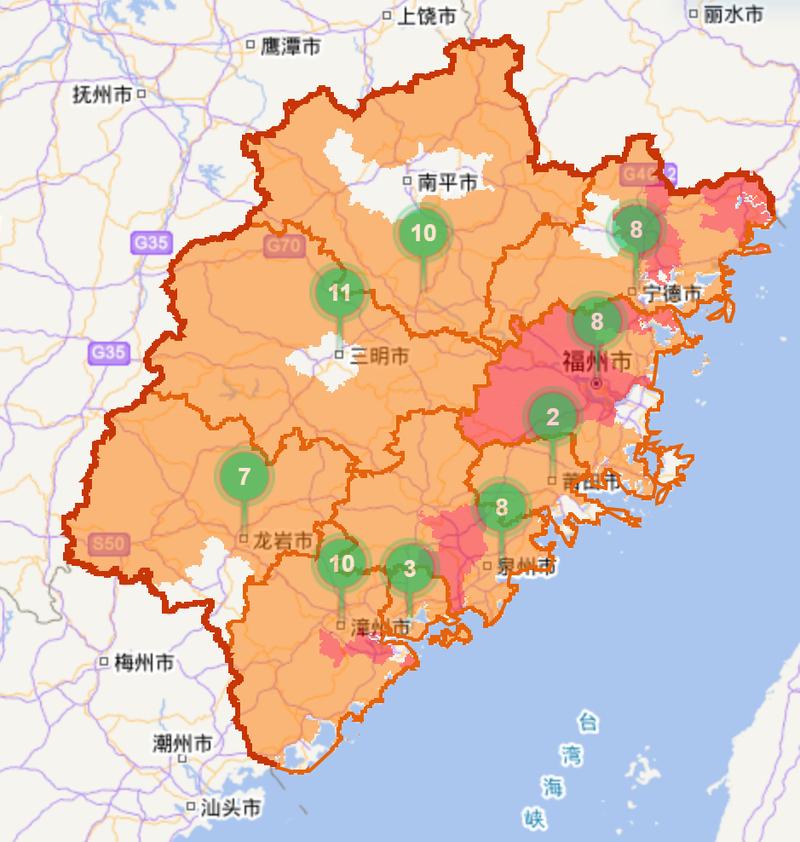 高温黄色预警!江西福建等9省区有高温 部分地区最高温达37至39℃