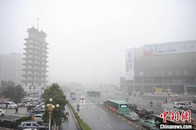 河南省濮阳市发布大雾黄色预警_1