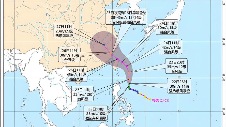台风“派比安”“格美”齐袭 中国气象局升级启动台风三级应急响应