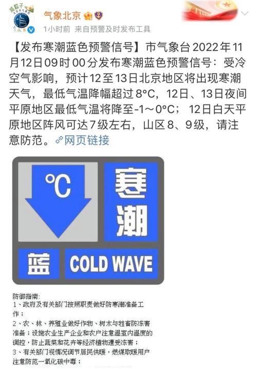 黑龙江省安达市发布寒潮蓝色预警_1
