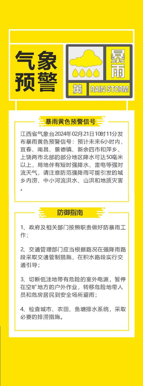 雨雨雨!江西今明天降雨在线 东部南部雨势强劲局地有大雨