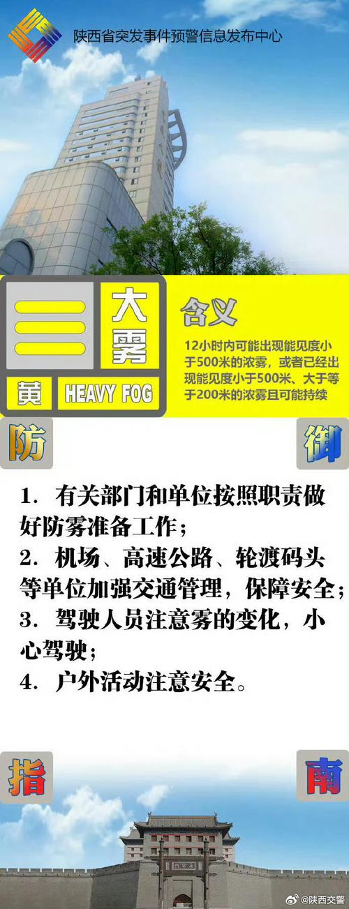 湖南省双牌县发布大雾黄色预警_3